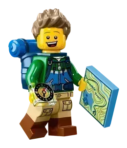 Hiker LEGOLAND Minifigure